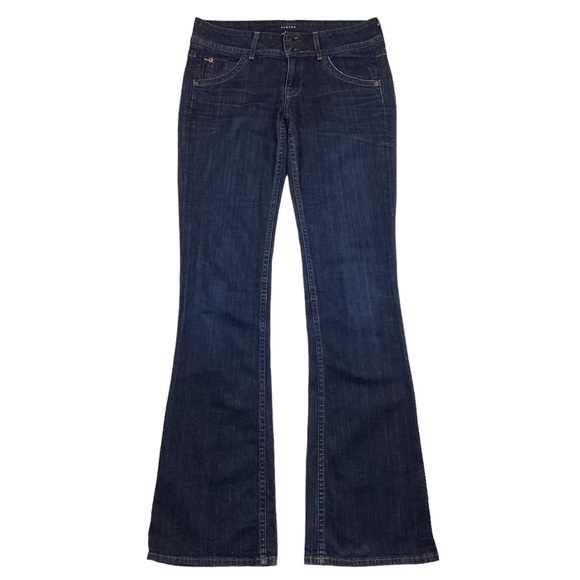 Hudson Signature Bootcut Flare Jeans Flap Back Pockets - Picture 2 of 15